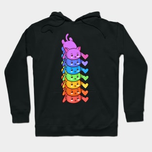 Rainbow cat Hoodie